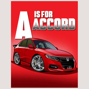 Max Boost - "H Is For Honda" Board Book
